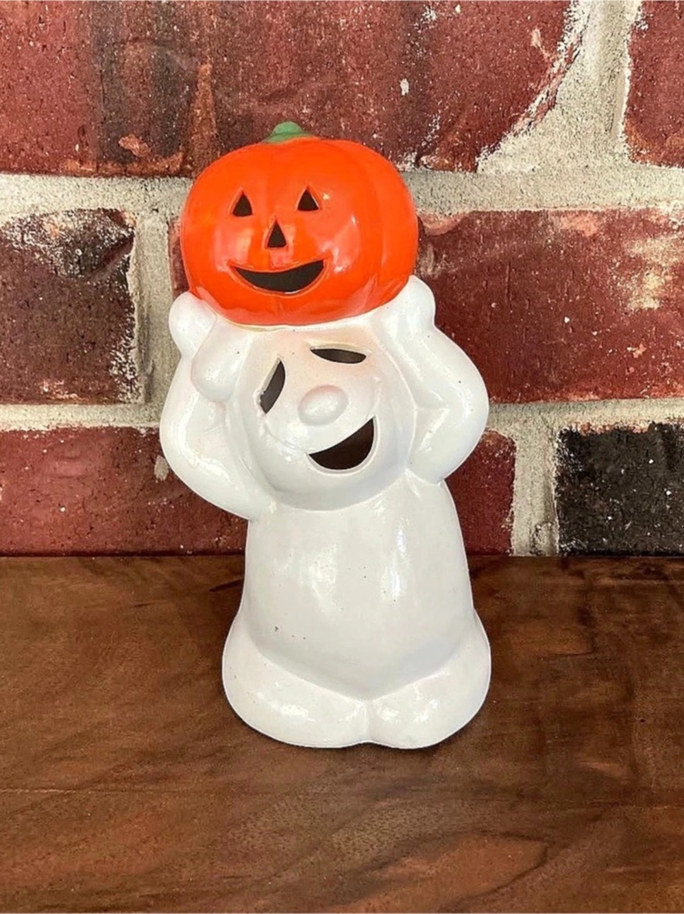 Halloween Ghost Pumpkin Holiday Decor